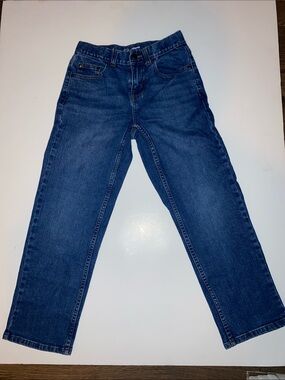 wonder nation Navy Straight Leg Kids Jeans